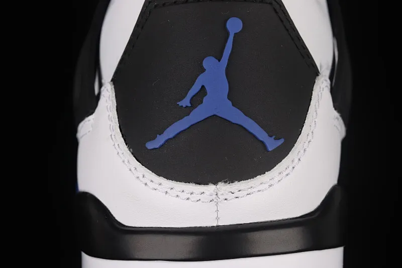 All categories Air Jordan Jordan series basketball shoes Air Jordan 4 pure original version Air Jordan 4 Retro AJ4 Joe 4 white and blue 308497-117